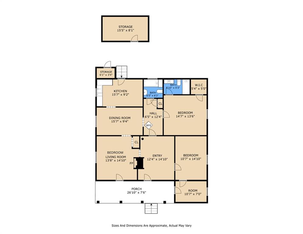 Edgard, Louisiana 70049, United States, 3 Bedrooms Bedrooms, ,2 BathroomsBathrooms,Residential,Pending,29732