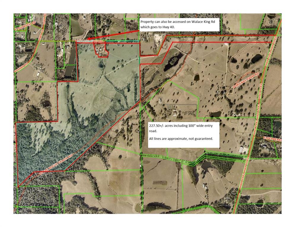 227.5 Acres OLD MILITARY (HWY 1082) Road