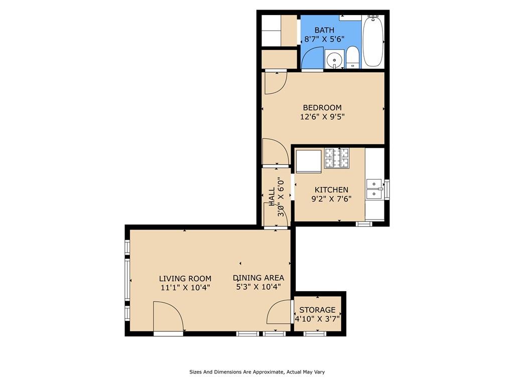 New Orleans, Louisiana 70115, United States, 1 Bedroom Bedrooms, ,1 BathroomBathrooms,Residential,Active,254990