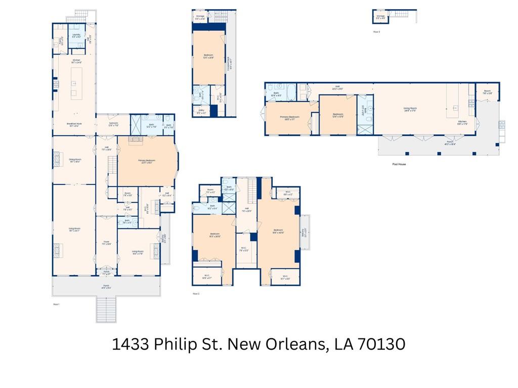 New Orleans, Louisiana 70130, United States, 6 Bedrooms Bedrooms, ,7 BathroomsBathrooms,Residential,Active,212329