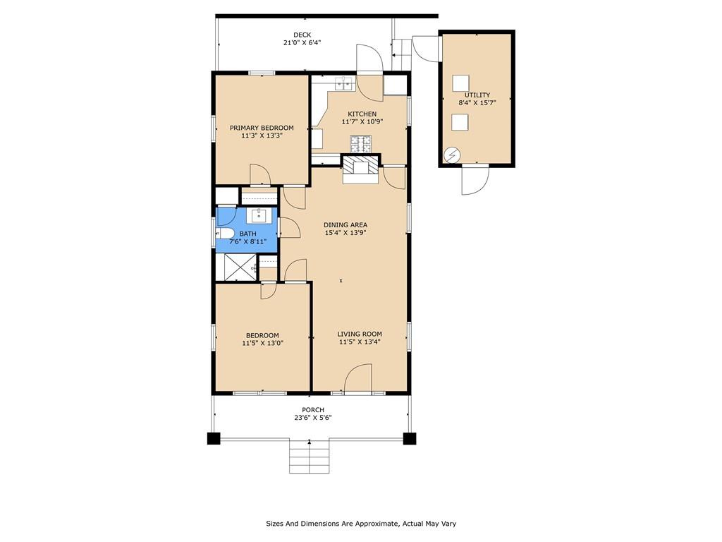 New Orleans, Louisiana 70119, United States, 2 Bedrooms Bedrooms, ,1 BathroomBathrooms,Residential,Active,44979