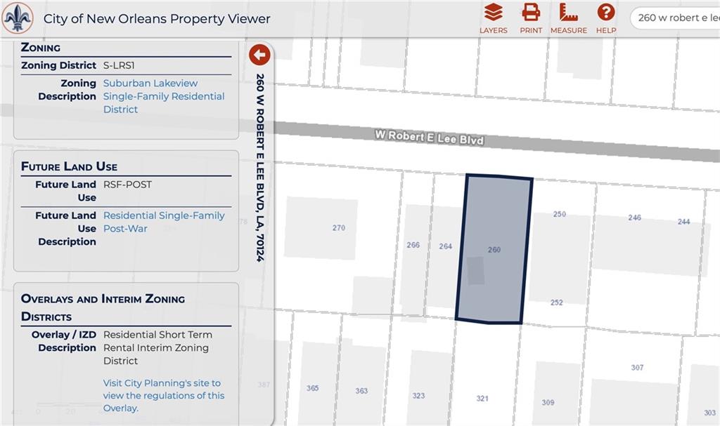 260 W ROBERT E LEE Boulevard