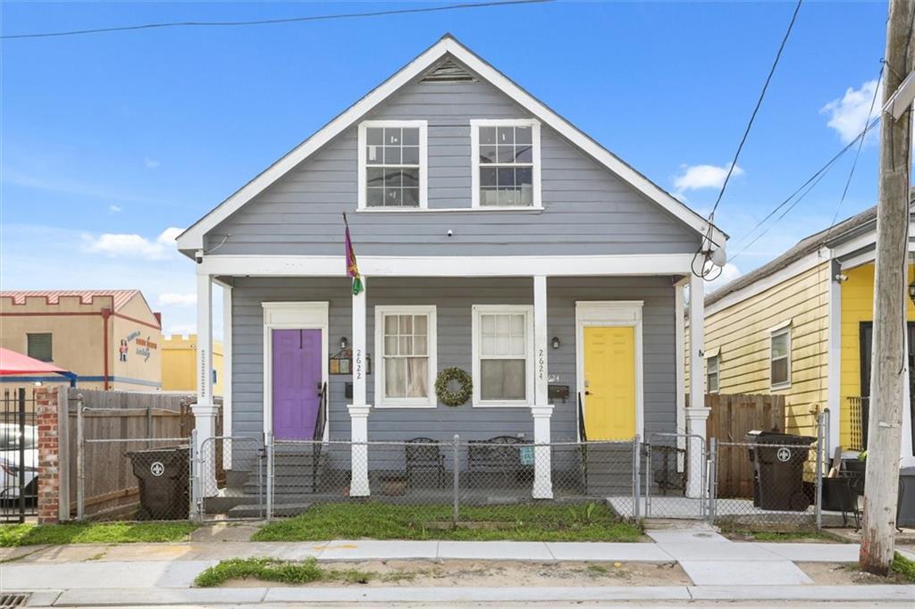 Photo 1 of 14 — 2622 24 S DERBIGNY Street, New Orleans, LA 70125