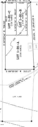 LOTS 1-B1-A, 1-B2 ED YATES Road