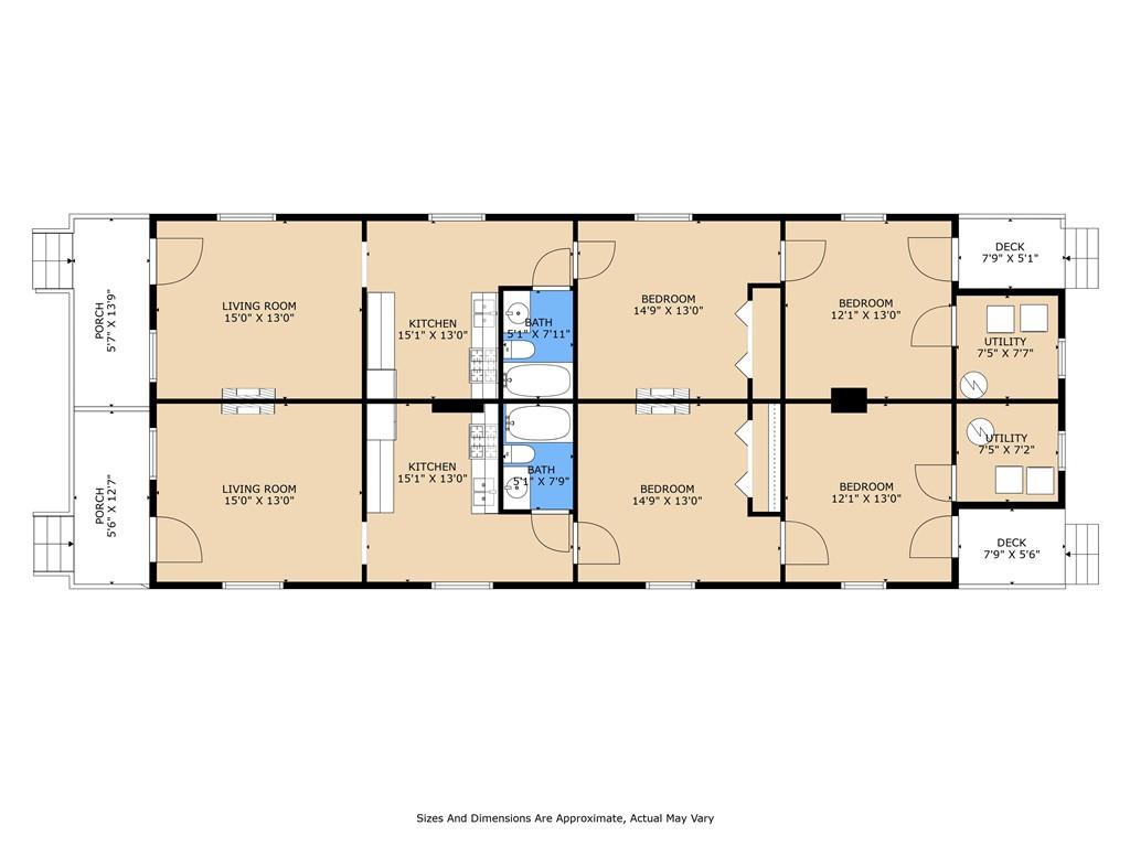 New Orleans, Louisiana 70118, United States, 4 Bedrooms Bedrooms, ,2 BathroomsBathrooms,Residential,Active,220804