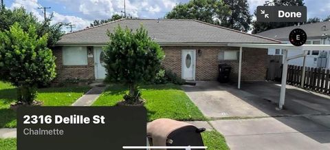 2317 DELILLE Street Chalmette LA 70043