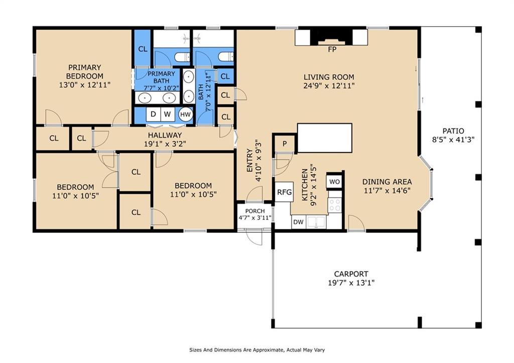 Kenner, Louisiana 70065, United States, 3 Bedrooms Bedrooms, ,2 BathroomsBathrooms,Residential,Active,238184