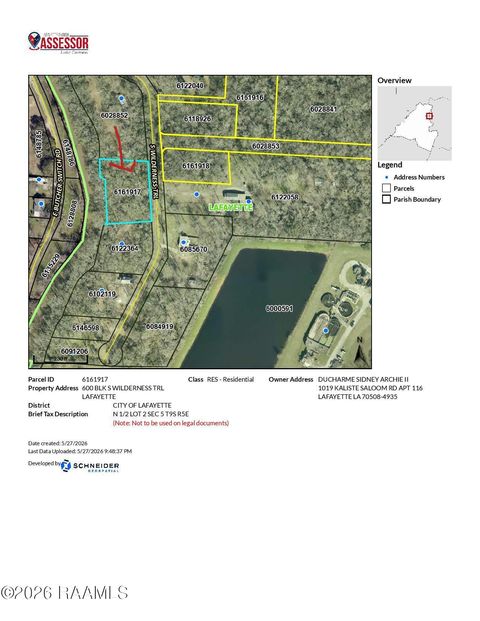 Photo of 600 Blk S Wilderness Trail, Lafayette, LA 70507 (MLS # 2600004716)