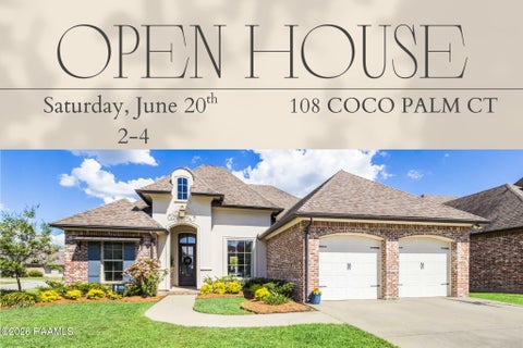 Photo of 108 Coco Palm Court, Youngsville, LA 70592 (MLS # 2600003047)