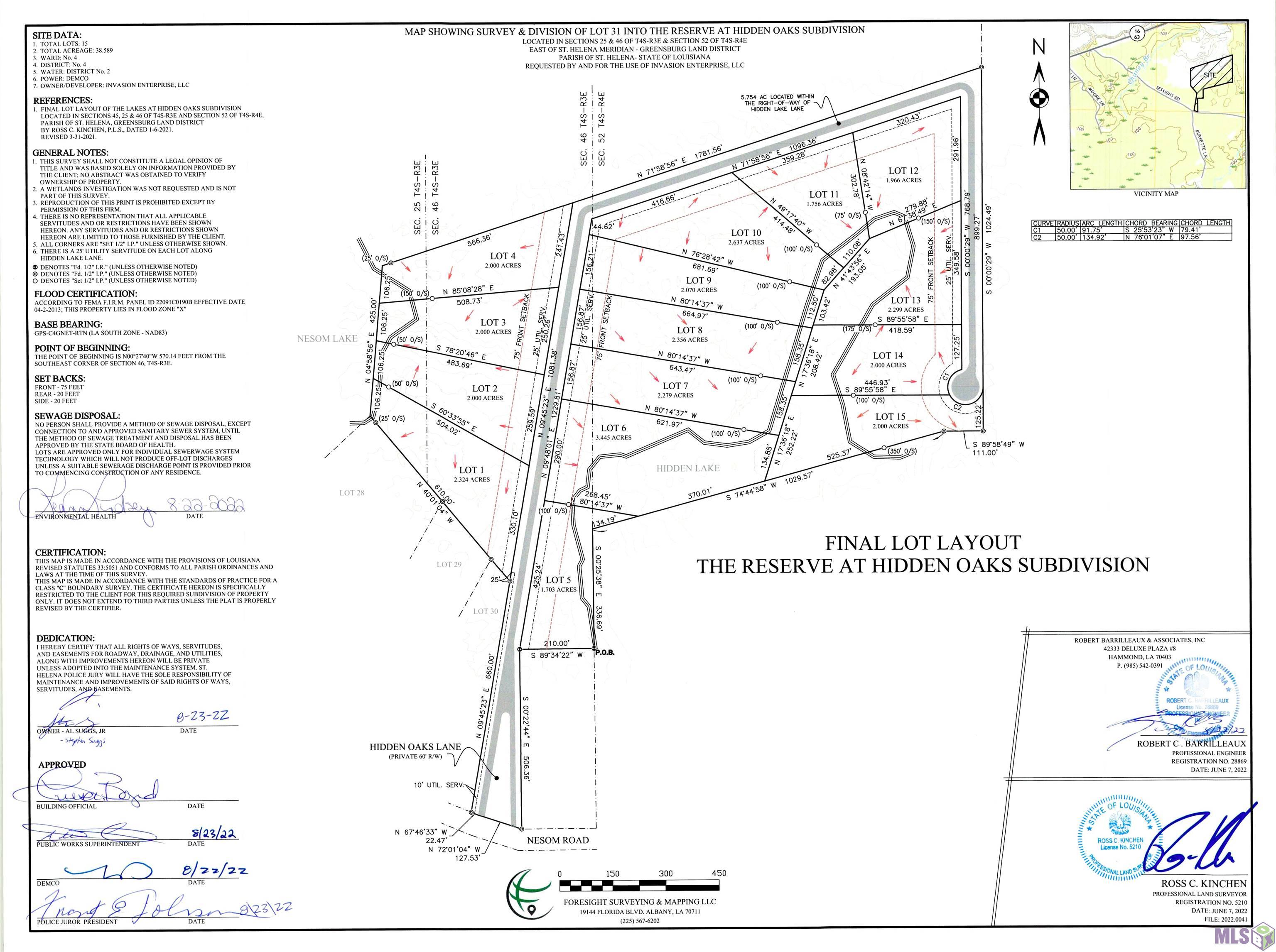 Lot 5 Hidden Oaks Ln, Denham Springs, Louisiana image 7