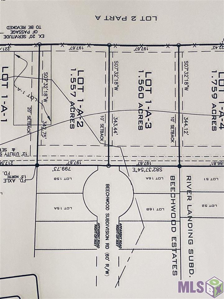 Lot  #1-A-2 Beechwood Rd, Prairieville, Louisiana image 2