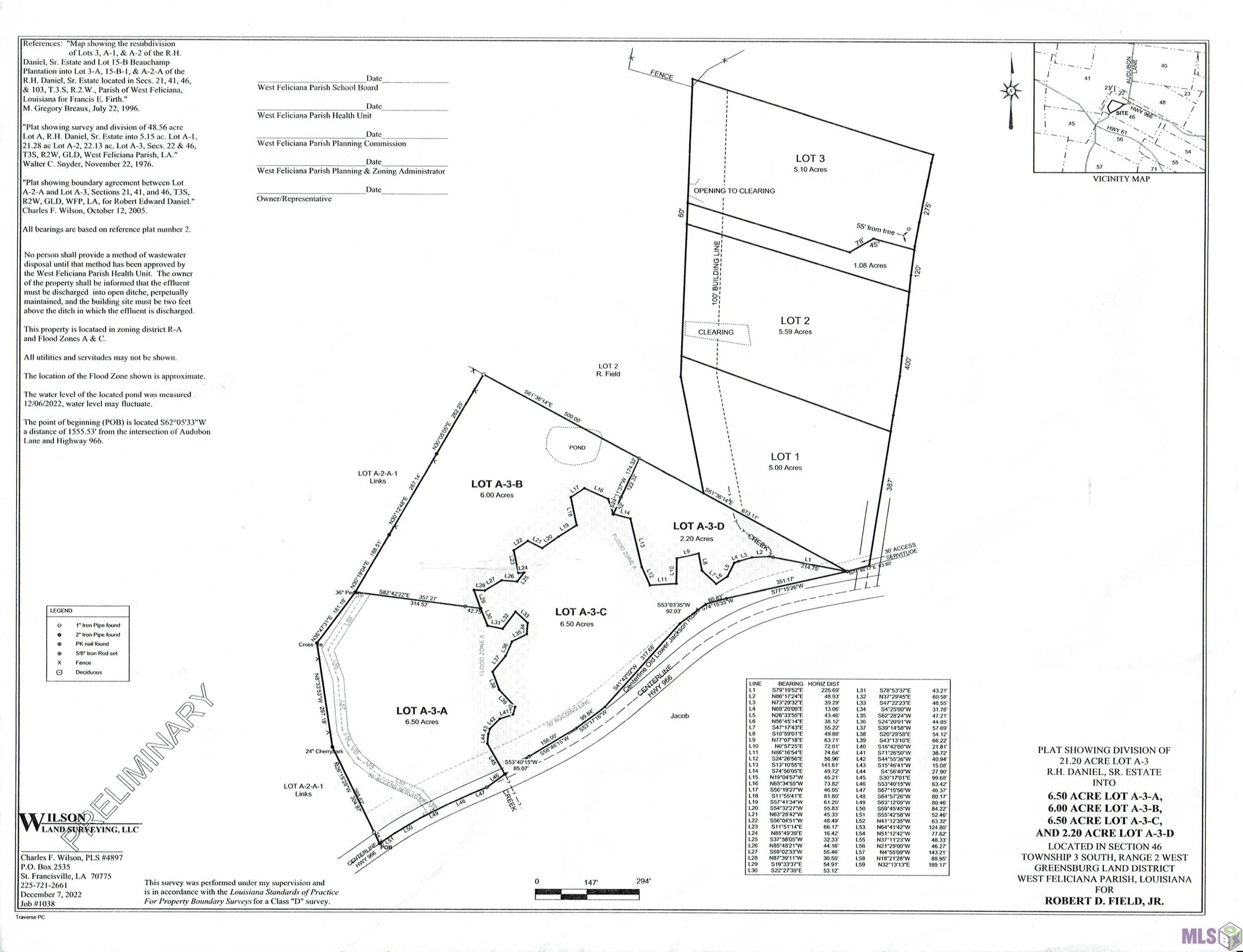 Lot A-3-C La Hwy 966, Saint Francisville, Louisiana image 2