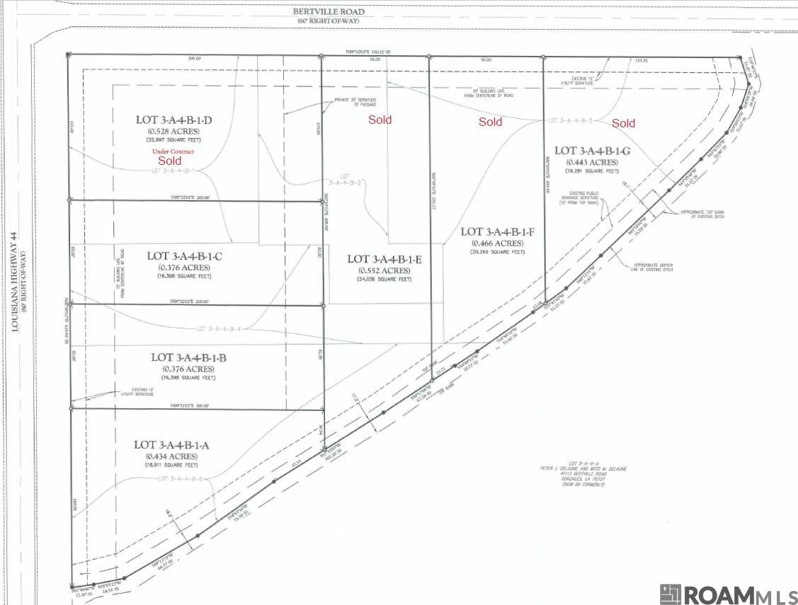 Lot 3-A-4-B-1-C Hwy 44, Gonzales, Louisiana image 1