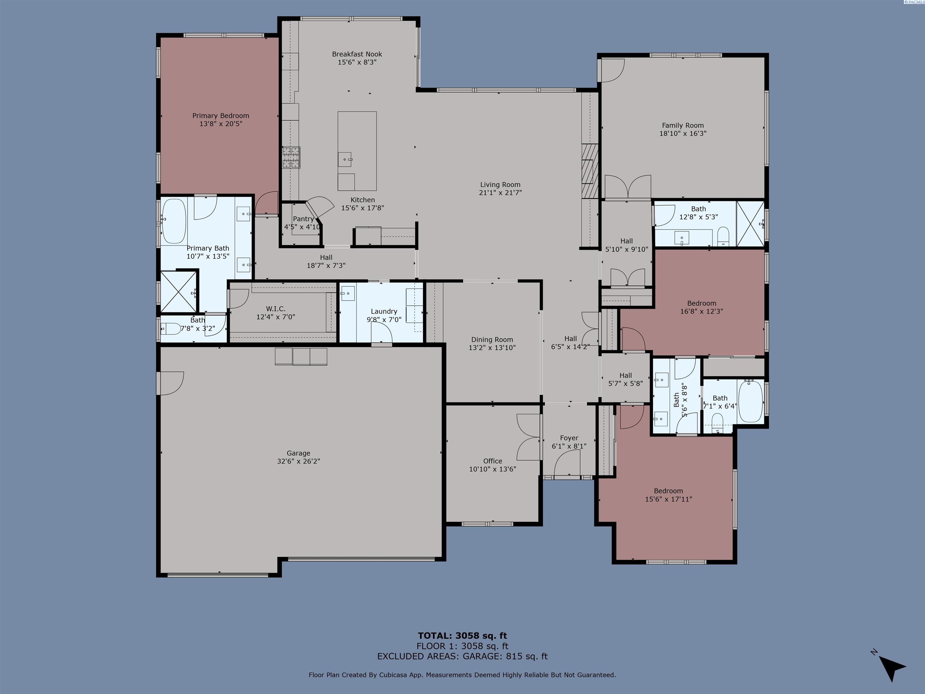 Richland, Washington 99352, United States, 3 Bedrooms Bedrooms, ,3 BathroomsBathrooms,Residential,Pending,124869