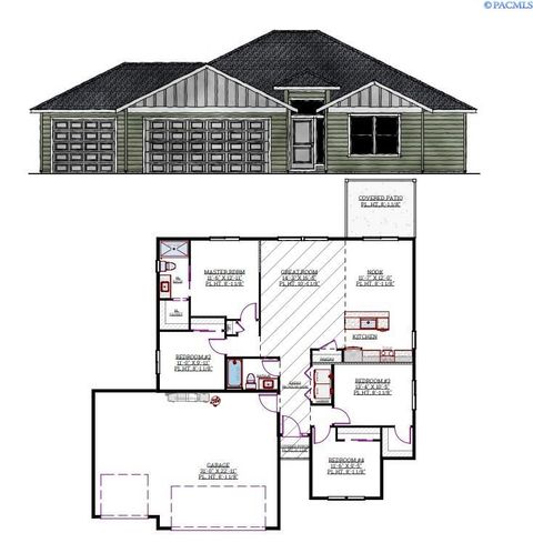 Photo of 8717 Dusty Maiden Dr, Pasco, WA 99301 (MLS # 287580)
