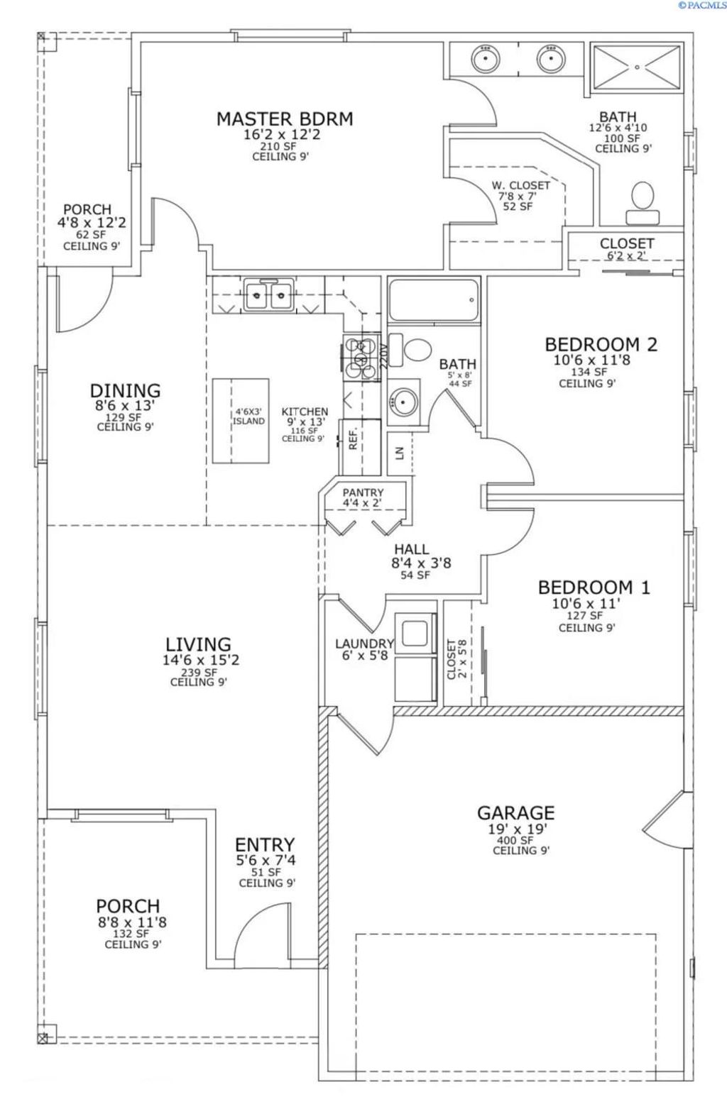 Photo of 3621 Nuthatch Street Lot 204, Richland, WA 99352 (MLS # 292711)