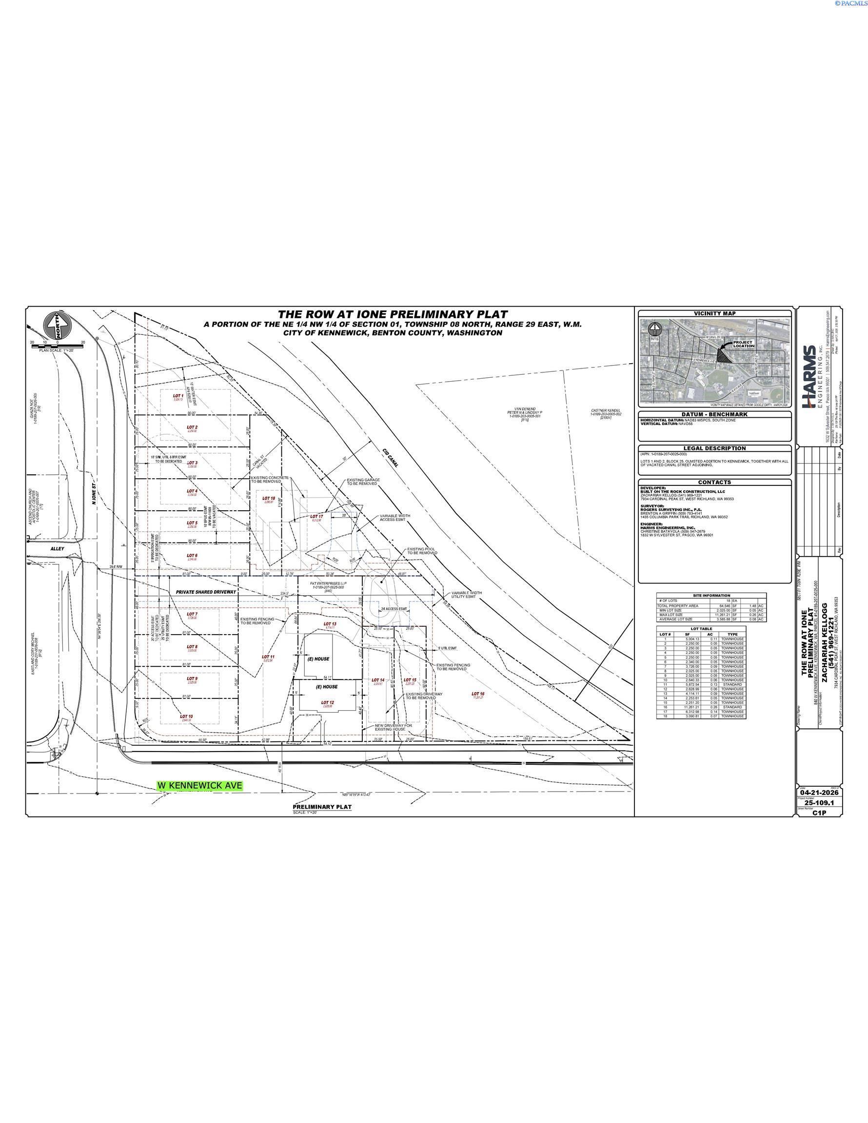 Photo 1 of 2 — 840 W Kennewick Ave Lot 1/2, Kennewick, WA 99336
