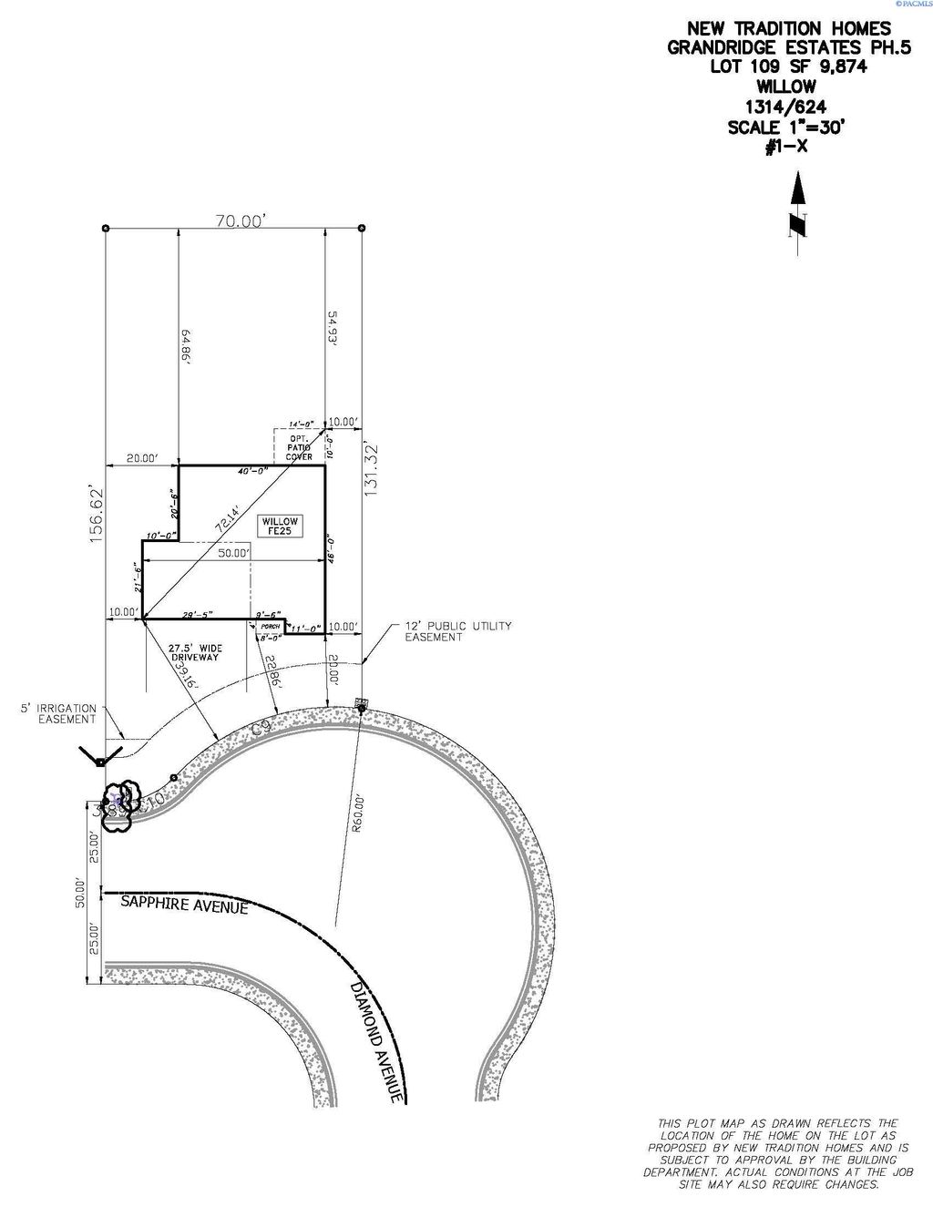 Photo of 301 Sapphire Ave, Grandview, WA 98930 (MLS # 291384)