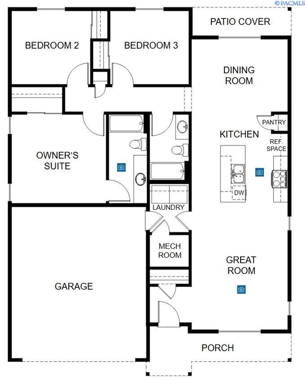 Photo of 501 Sapphire Ave, Grandview, WA 98930 (MLS # 292823)