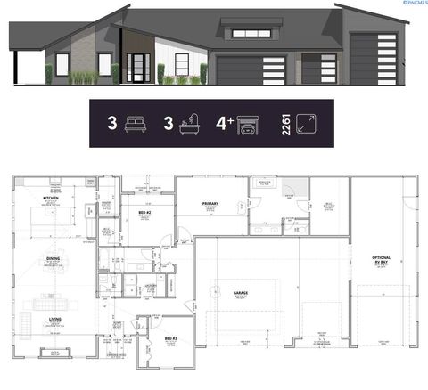 Photo of 2356 Lariat Lane, Richland, WA 99352 (MLS # 290723)