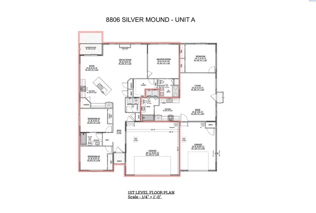 Photo of 8806 Silver Mound Dr #A, Pasco, WA 99353 (MLS # 289681)