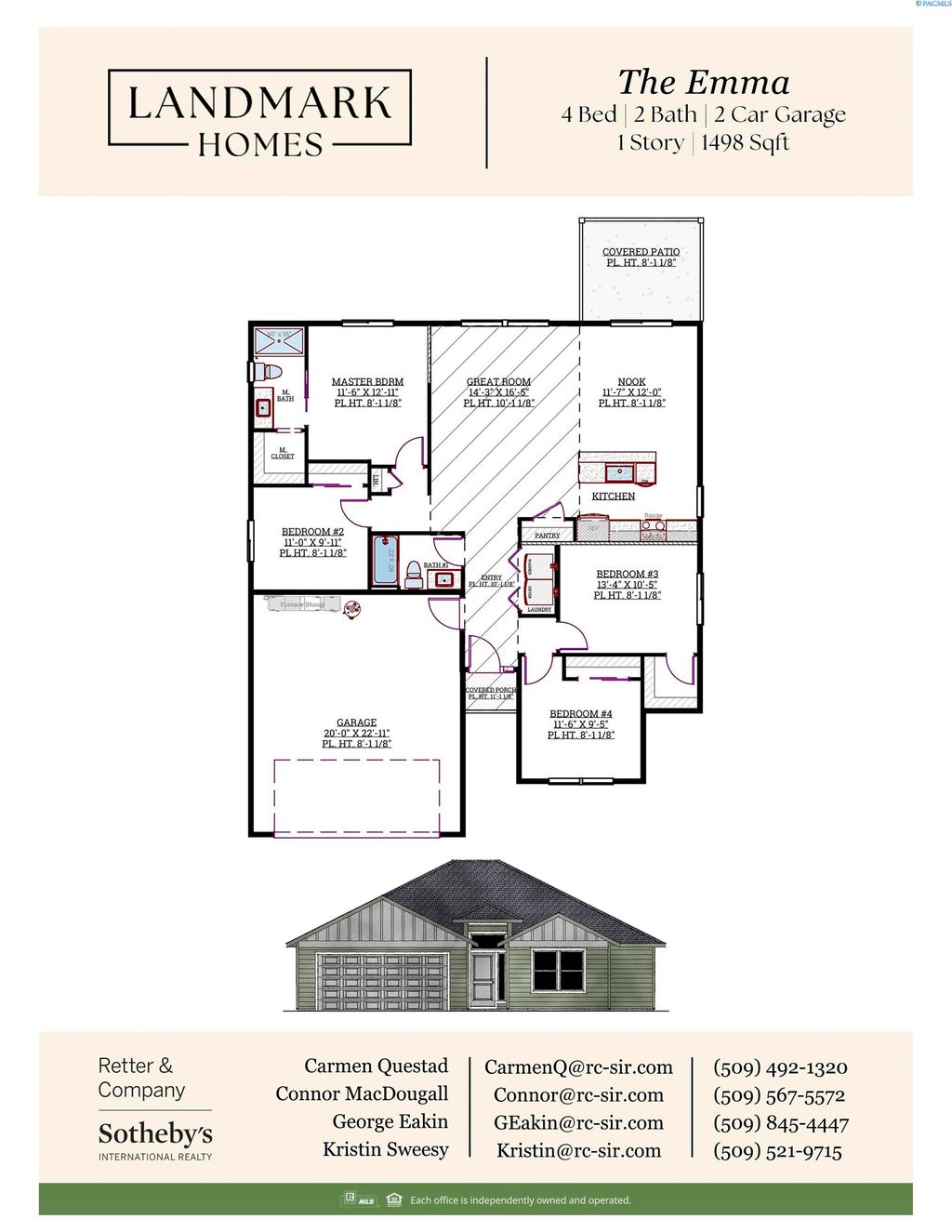 Photo of 7221 W 29th Pl, Kennewick, WA 99338 (MLS # 289891)