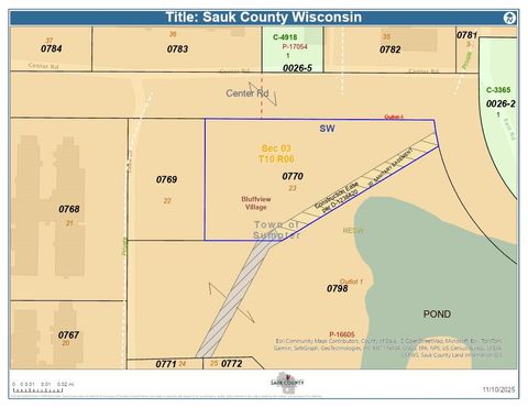 Tiny photo for L 23 Center Road, North Freedom, WI 53951 (MLS # 2012686)