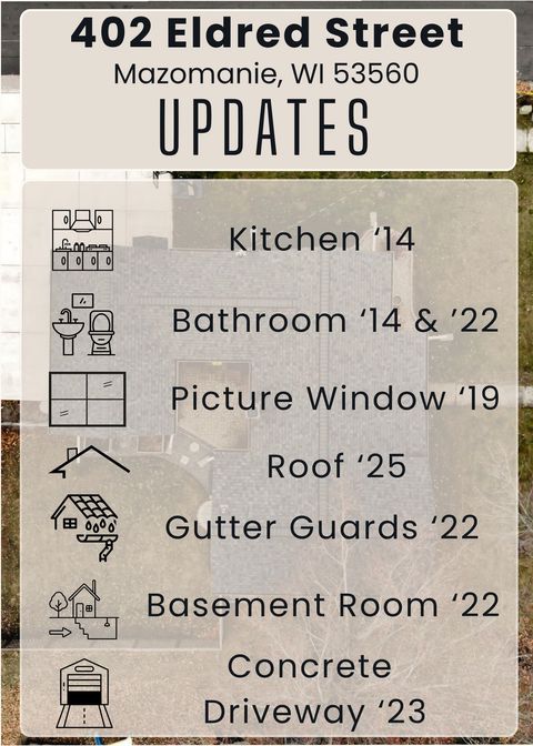 Tiny photo for 402 Eldred Street, Mazomanie, WI 53560 (MLS # 2012631)