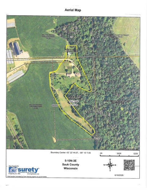 Photo of S7304 Sandusky Road, Hillpoint, WI 53937 (MLS # 2025988)