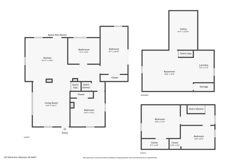 Tiny photo for 237 Wood Avenue, Nekoosa, WI 54457 (MLS # 2013126)