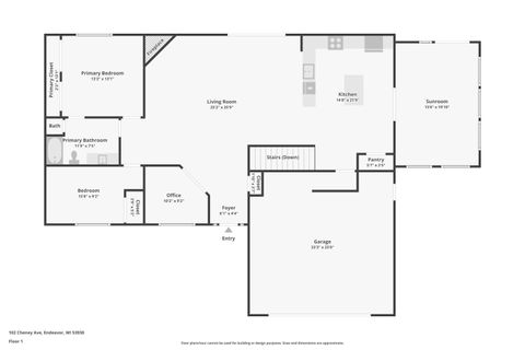 Tiny photo for 102 Cheney Avenue, Endeavor, WI 53930 (MLS # 2004073)