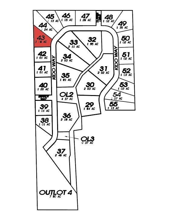 Lot 43 Kido Way