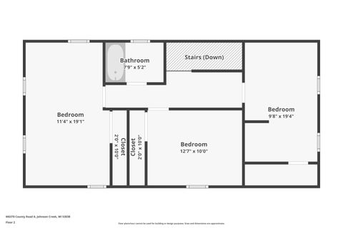 Tiny photo for W6370 County Road A, Johnson Creek, WI 53038 (MLS # 2012704)