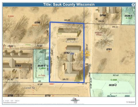 Tiny photo for E11062 Center Road, North Freedom, WI 53951 (MLS # 2012850)