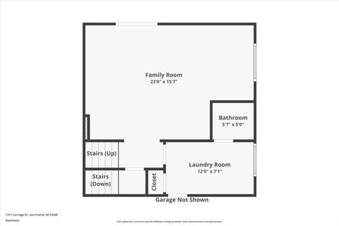 Tiny photo for 1171 Carriage Drive, Sun Prairie, WI 53590 (MLS # 2010312)