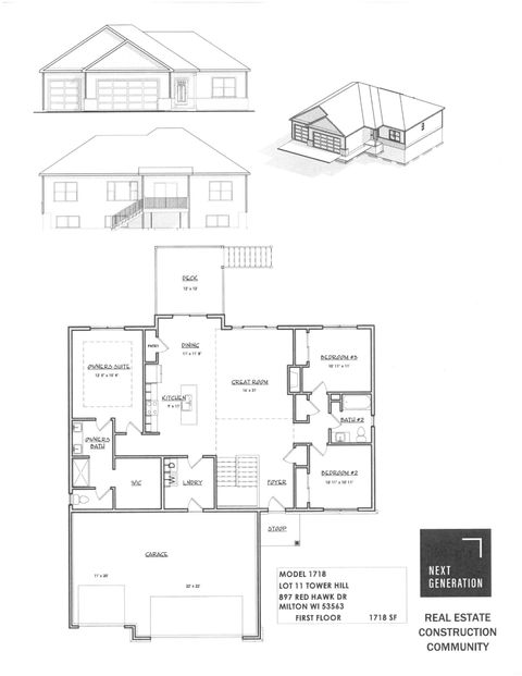 Photo of 897 Red Hawk Drive, Milton, WI 53563 (MLS # 2012326)