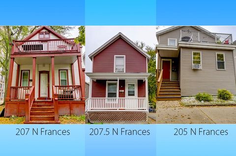 Photo of 207/207.5/205 N Frances Street, Madison, WI 53703 (MLS # 2011064)