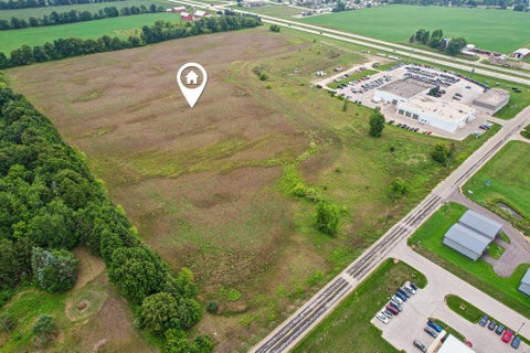 Photo of 4 Acres County RR Road, Random Lake, WI 53075 (MLS # 2031560)