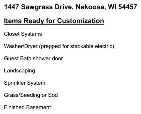 Tiny photo for 1447 Sawgrass Drive, Nekoosa, WI 54457 (MLS # 1991243)