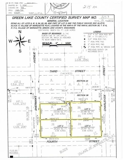 Tiny photo for 0.58 Ac 4th Street, Marquette, WI 53947 (MLS # 2003255)