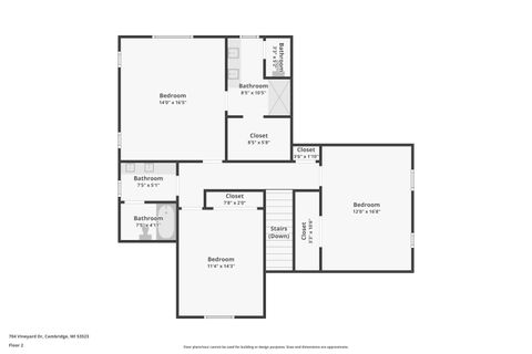 Tiny photo for 704 Vineyard Drive, Cambridge, WI 53523 (MLS # 2012866)