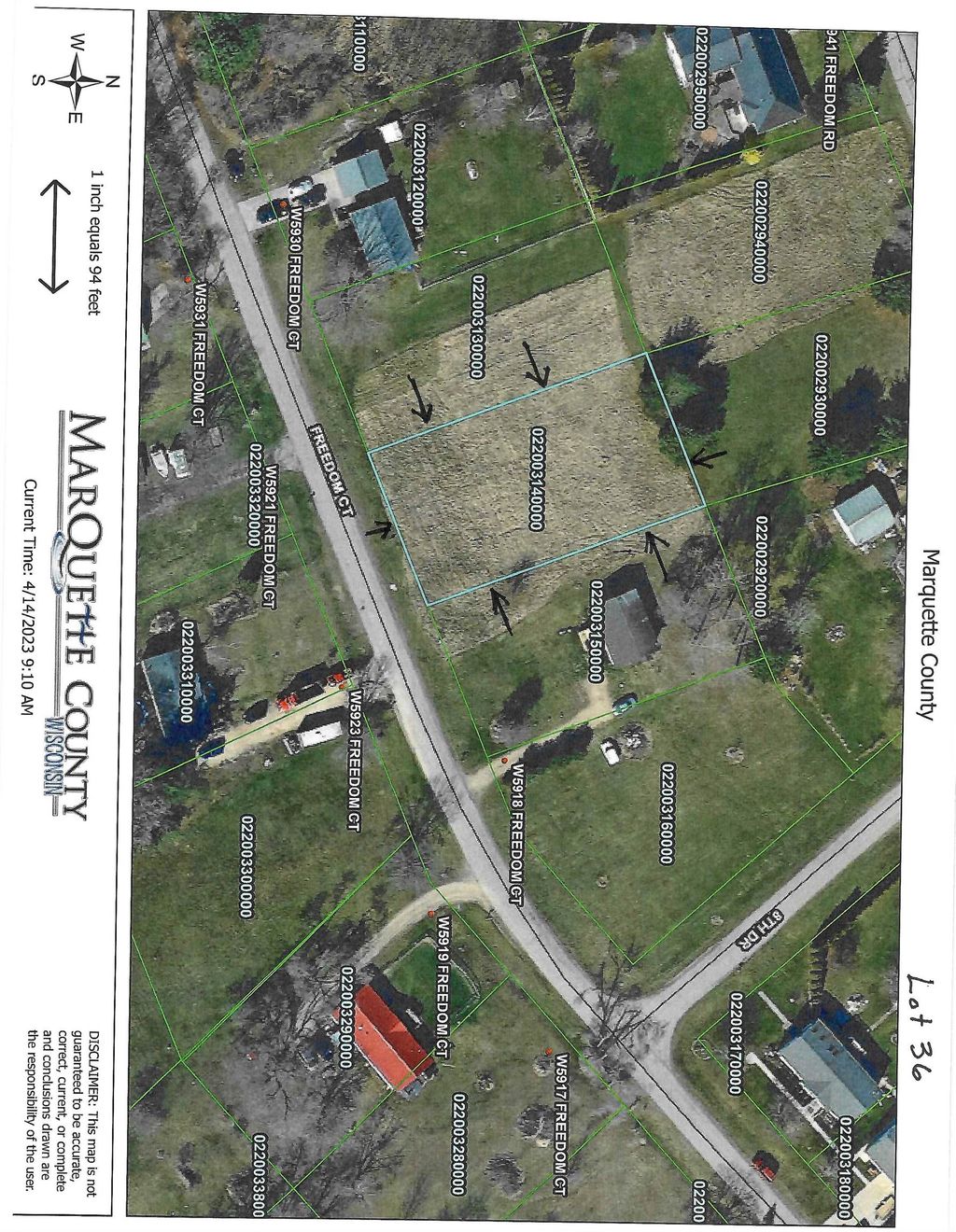 Photo for L36 Freedom Court, Montello, WI 53949 (MLS # 2002971)