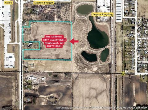 Photo of 3247 County Highway H Road, Sturtevant, WI 53177 (MLS # 2010033)