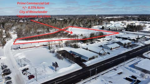 Photo of +/-8.374 ac Pueblo Drive, Rhinelander, WI 54501 (MLS # 2017340)