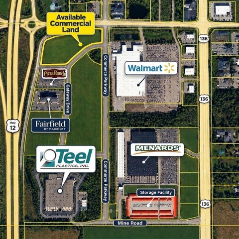 Photo of 5.72 Ac Gateway Drive, Baraboo, WI 53913 (MLS # 2033437)