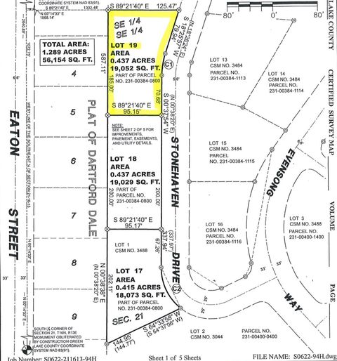 Tiny photo for L19 Stonehaven Drive, Green Lake, WI 54941 (MLS # 1990581)