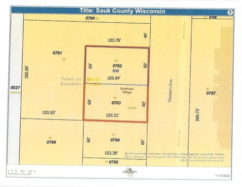 Tiny photo for L 15 & 16 Western Avenue, North Freedom, WI 53951 (MLS # 2012682)