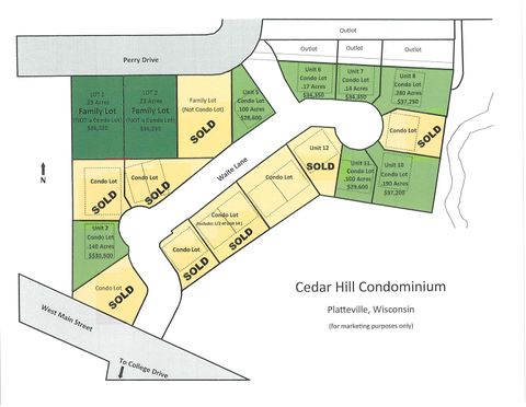 Tiny photo for Unit 8 Waite Lane, Platteville, WI 53818 (MLS # 2014977)