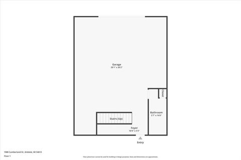 Tiny photo for 1988 Cumberland Drive, Arkdale, WI 54613 (MLS # 2001778)