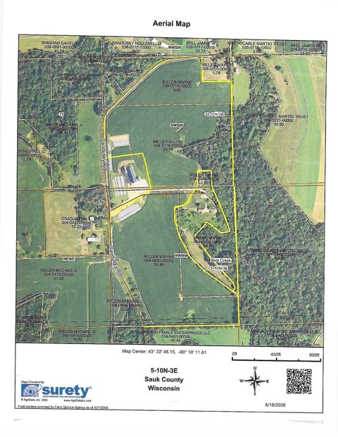 Photo of 61 A Sandusky Road, Hillpoint, WI 53937 (MLS # 2026184)